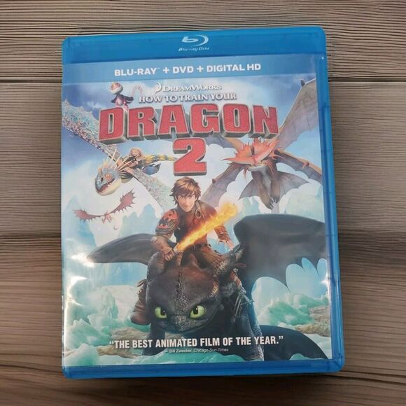 How To Train Your Dragon 2 (Blu-ray + DVD + Digital HD)) - Blu-ray - Picture 1 of 6